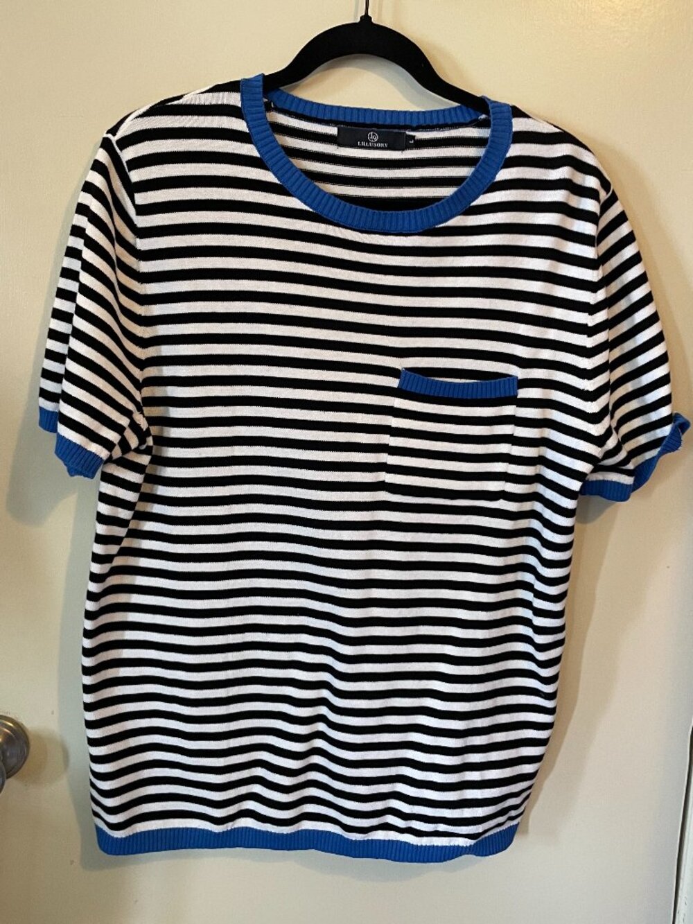 100% Cotton Striped Sweater
